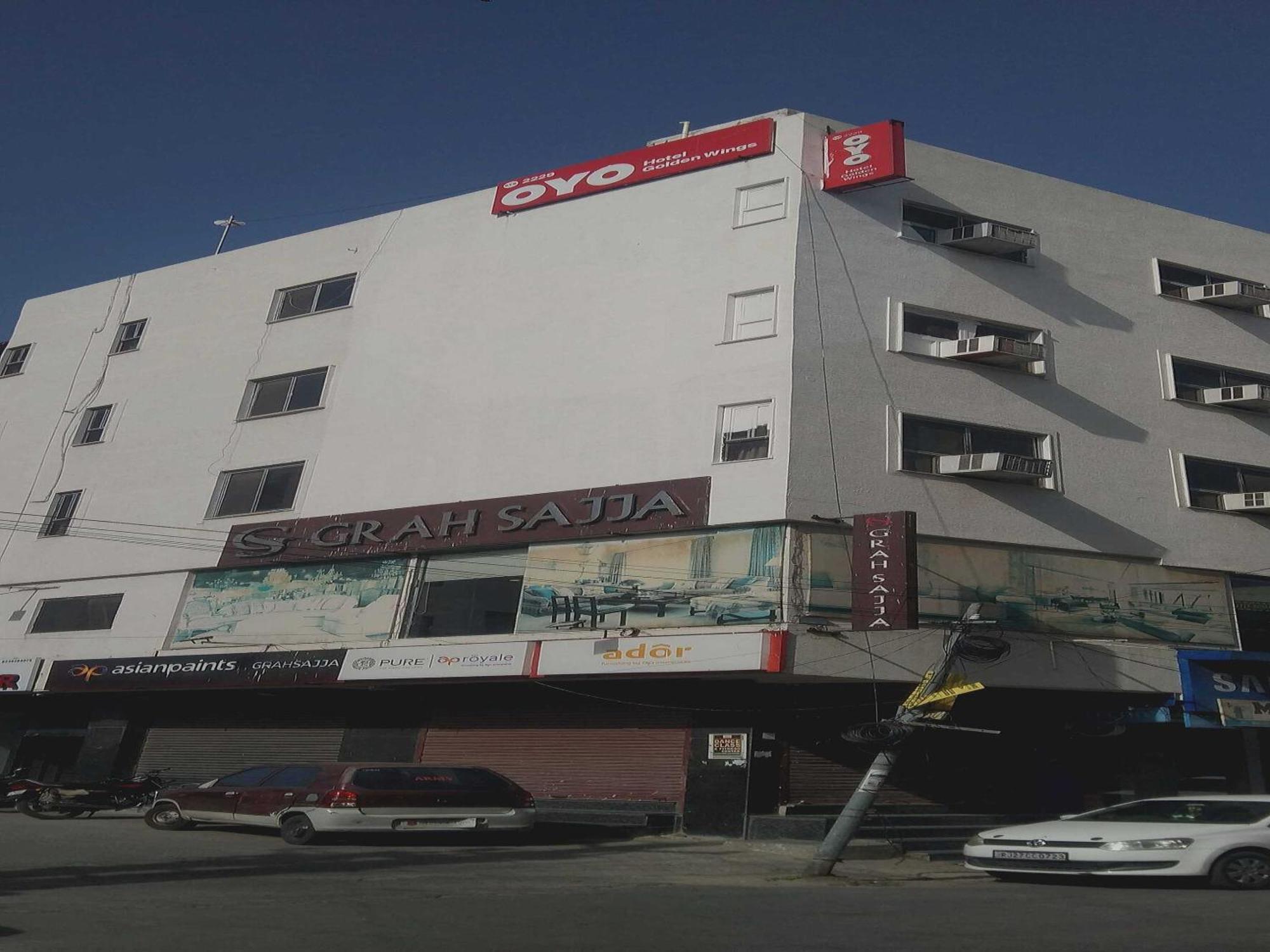 أُودايبور Oyo Flagship Hotel Golden Wings المظهر الخارجي الصورة